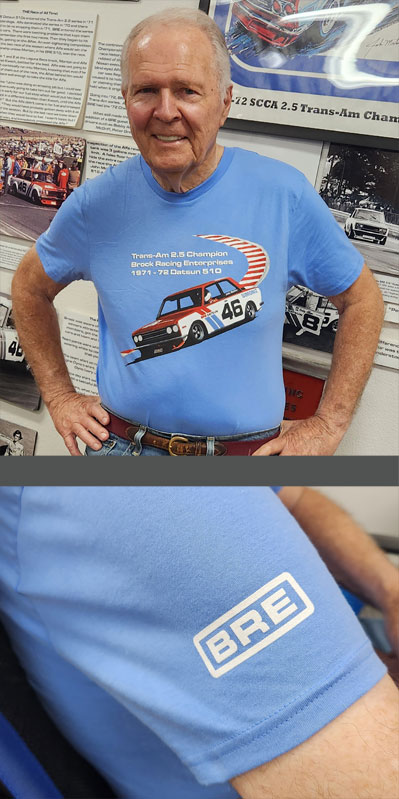 Priced reduced! BRE Datsun 510 Corkscrew T-Shirt