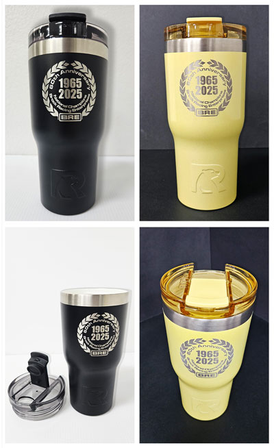 *NEW* BRE 60th Anniversary Tumblers