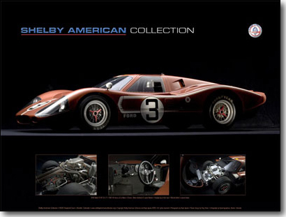 Ford GT40: '08 Shelby Museum Poster (18