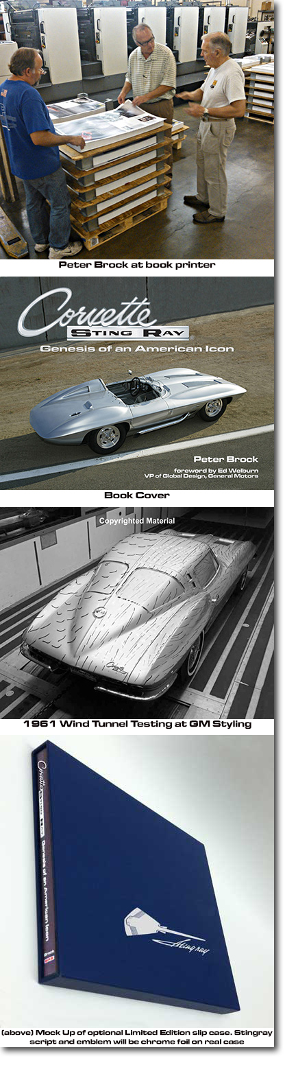 Motor Press Guild Best Book Award! Corvette Sting Ray: Genesis of an Icon - Soft & Hard cover