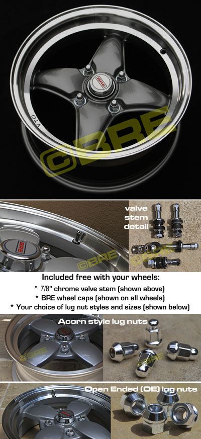 for Datsun Roadsters: BRE Le Mans style wheel w/BRE wheel cap