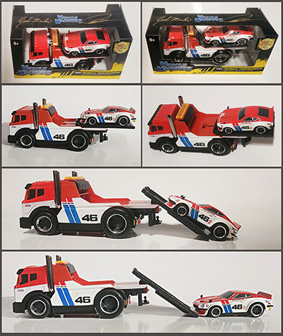 Double Signed/Numbered Limited Edition 1:64 BRE Datsun 240Z Tow